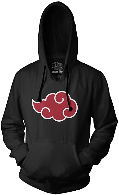 Ripple Junction Naruto Shippuden Adult Akatsuki Frames Pullover Fleece Hoodie