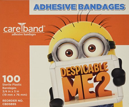 Despicable Me Bandages 3/4x3 100 per box