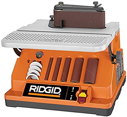 Ridgid ZREB4424 3/8 HP Oscillating Edge Belt/Spindle Sander (Renewed)