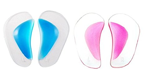 2 Pairs Children Kid Orthopedic Orthotic Arch Support Insole Flat Foot Correction Cushion