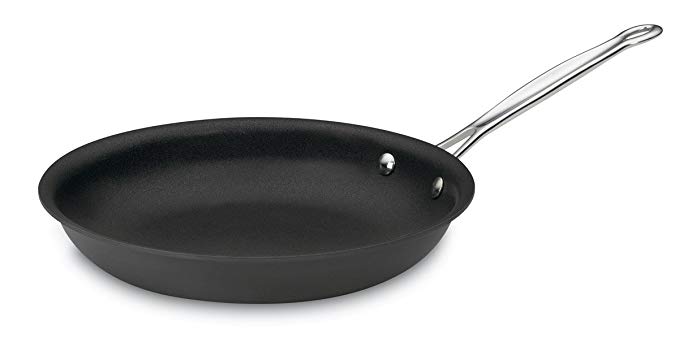 CUISINART 622-24 Chef's Classic Nonstick Hard-Anodized 10" Open Skillet, Black