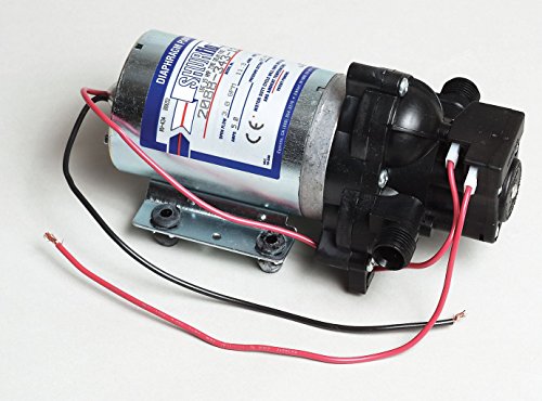 SHURflo Self-Priming 12 Volt Diaphragm Water Pump - 180 GPH, 1/2in. Ports, Model Number 2088-343-435