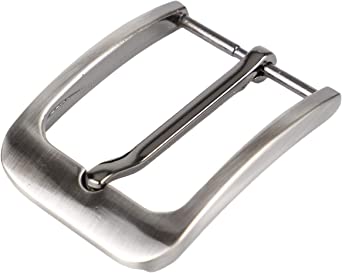 McFanBe 1.37 Inches (32-35mm) Alloy Belt Buckle Single Prong Square Replacement Buckle