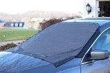 Premium Windshield Snow Cover - Sizes for ALL Vehicles - Covers Wipers - Snow Ice Frost Guard - No More Scraping - Door Flaps - Windproof Magnetic Edges