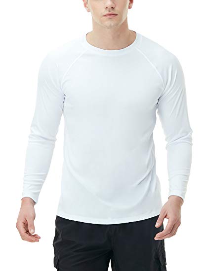 Tesla Men's UPF 50  Long Sleeve Rashguard MSR Series