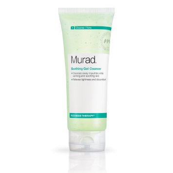 Murad Redness Therapy Soothing Gel Cleanser, Step 1 Cleanse/Tone, 6.75 fl oz (200 ml)