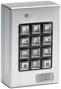 Linear 212SE Weatherproof Keypad (Silver)