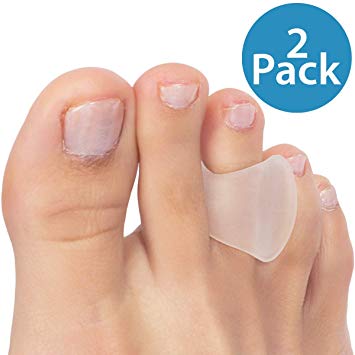 NatraCure Advanced Gel Toe Separator (with Toe Loop) - Toe Spacer - Medium - (1105-M CAT 2PK)