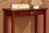 DHP Rosewood Tall Sofa Table Dark Cherry Stain Wood