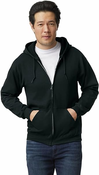 Gildan Fleece Zip Hoodie Sweatshirt, Style G18600