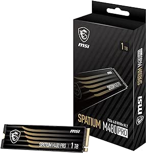 MSI SPATIUM M480 Pro PCIe 4.0 NVMe M.2 1TB