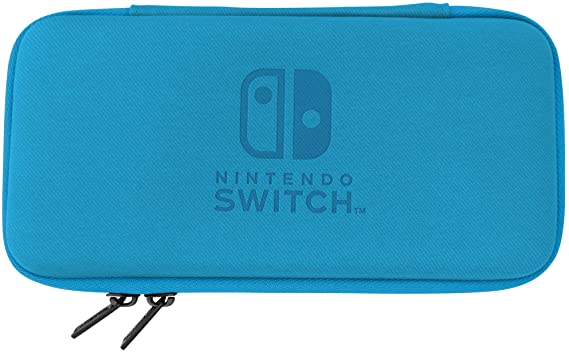 Nintendo Switch Lite Slim Tough Pouch (Blue) By HORI - Officially Licensed By Nintendo