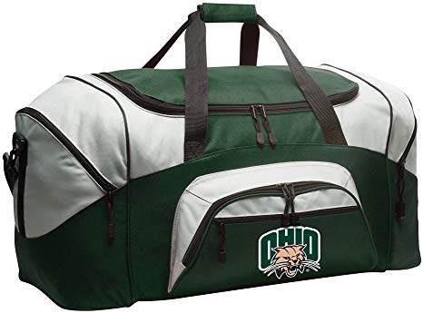 Broad Bay Ohio University Suitcase Duffle Bag Large Ohio Bobcats Duffel Gift Idea for Her or Him