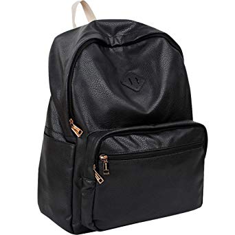 Copi Women's Simple Design Unisex Fashion Casual Daypacks School Backpacks