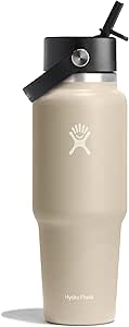 Hydro Flask 32 Oz Wide Flex Straw Travel Bottle Oat