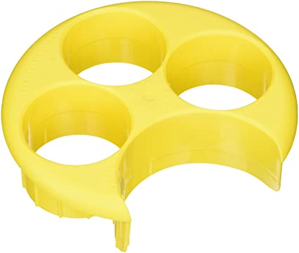 Meal Measure Portion Control Tray - Yellow