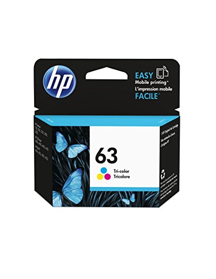 HP 63 Tri-color Original Ink Cartridge (F6U61AN)