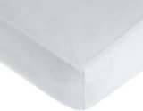 American Baby Company 100 Cotton Value Jersey Knit Crib Sheet White