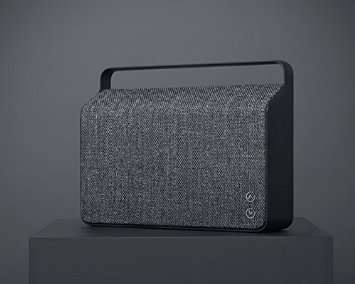 Vifa Copenhagen Hi-Resolution Bluetooth WiFi Wireless Portable Speaker - Anthracite Grey