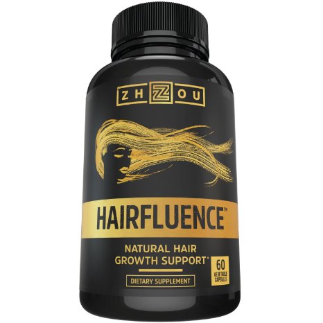 All-Natural Hair Growth Formula For Healthy Hair Growth, Fullness, and Shine - Scientifically Formulated with Biotin, Keratin, Bamboo & More! - For All Hair Types - Veggie Capsules