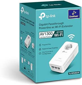 TP-LINK TL-WPA8631P PWRL ac WiFi Extender AV1300