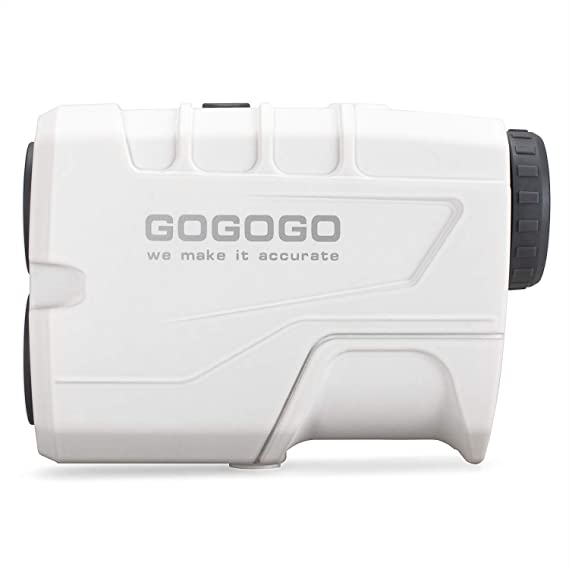 Gogogo Sport Golf Rangefinder 900 Yards Slope Laser Range Finder with Pinsensor 6X Magnification, Pulse Tech - Compact & Accurate & Clear Reading Yardage Rangefinder