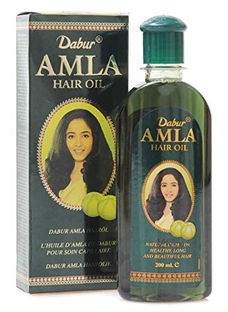 Dabur Amla Hair oil - Natural Care for Beautiful Hair, 200ml (7 oz.)
