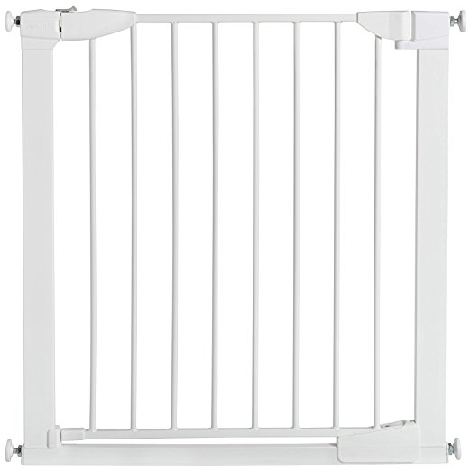 Munchkin Auto Close Metal Baby Gate, White