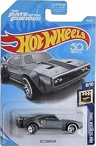 Hot Wheels 2024 #078 Ice Charger, Gray, Silver