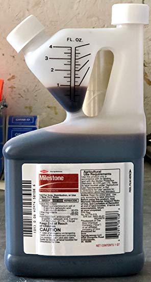 Milestone Specialty Herbicide with Aminopyralid for Noxious and Invasive Weeds-Quart 6666085