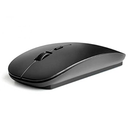 Shensee Black Slim 2.4 GHz Optical Wireless Mouse   Receiver For Laptop PC Mac With Receiver