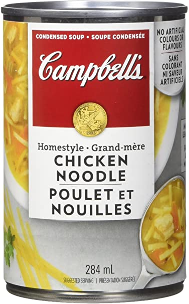 Campbell's Homestyle Chicken Noodle Soup, 284ml