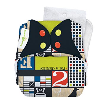 Limited Edition: bumGenius Original One-Size Pocket-Style Cloth Diaper 5.0 (Mid-Century)