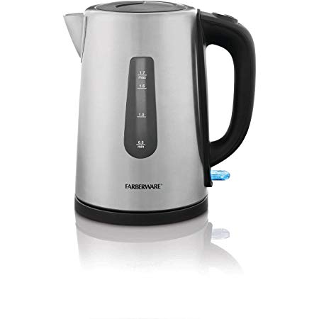 Farberware Electric Kettle, Stainless Steel