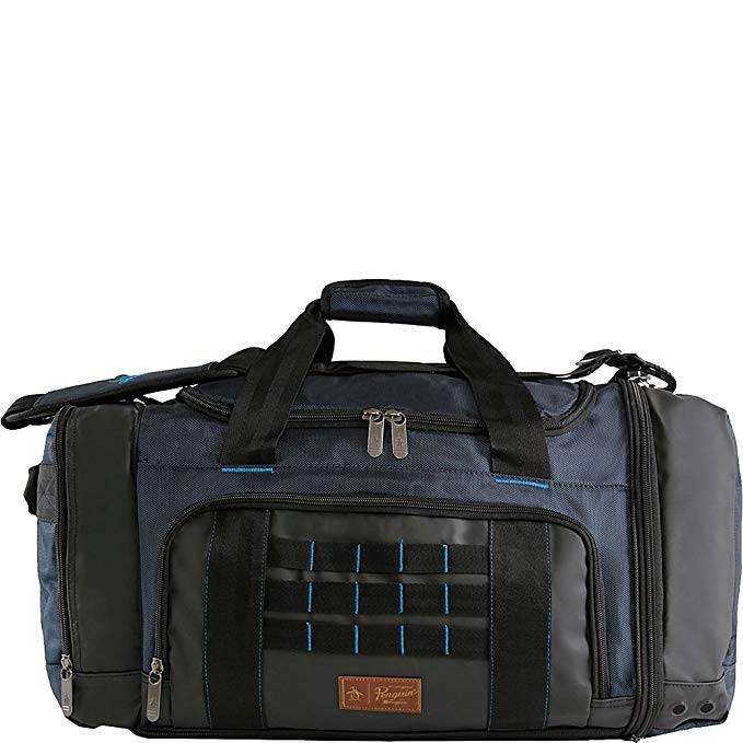 ORIGINAL PENGUIN Weekender Duffel Luggage Bag for Men, Navy, One Size