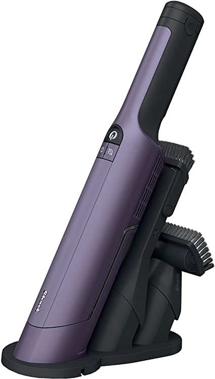 Shark WV401PK WANDVAC POWER PET Cordless Hand Vacuum, Ultra-Lightweight and Portable with Powerful Suction and Tools for Pets, Designed for Car and Home, Purple