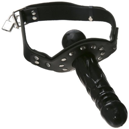 Fetish Fantasy Deluxe Ball Gag With Dong, Black
