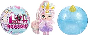 LOL Surprise Unicorns! Tots Make-Your-Own Unicorn Doll with 7 Surprises to UNbox Including Mix-and-Match Hairstyle and Unicorn Horn – Great Gift for Kids Ages 4