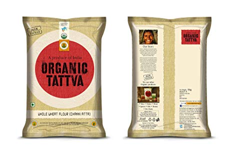 Organic Tattva Wheat Flour, 5kg