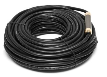 BlueRigger HDMI Cable (100 ft) w/ Built-in Signal Booster - CL3 Rated for In-wall Installation