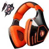 Sades A60 71 Surround Sound Stereo PC Pro USB Gaming Headsets Over-ear Headphones with Microphone Vibration Sades Retail BoxElectroplating Version
