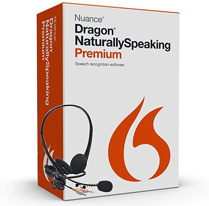 Nuance Dragon Naturally Speaking Premium Version 13 Speech Recognition Software