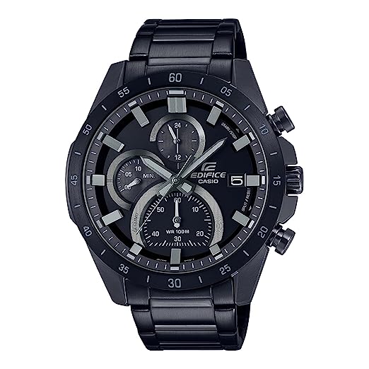 Casio Analog Black Dial Men's Watch-EFR-571MDC-1AVUDF