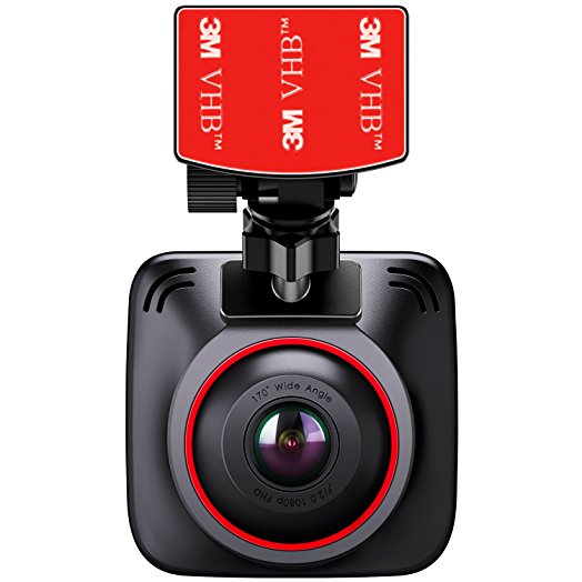 BC Master 1080P Car Camera Dash Cam, Extra 2 Usb Car Charger, Supercapacitors, Night Vision Driving Video Recorder with 170° Wide Angle Lens, G-Sensor, Loop Recording, Motion Detection