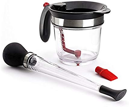 Cuisipro Fat Separator and 3-in-1 Baster Holiday Roasting Set