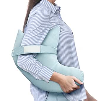 Allersoft| American Owned Company| Post Shoulder Surgery Pillow, Rotator Cuff Pillow. Relief From Shoulder Pain or Frozen Shoulder. Cooling Fabric Reduces Sweating