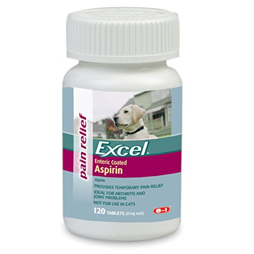 Excel Aspirin for Dogs, 81mg,