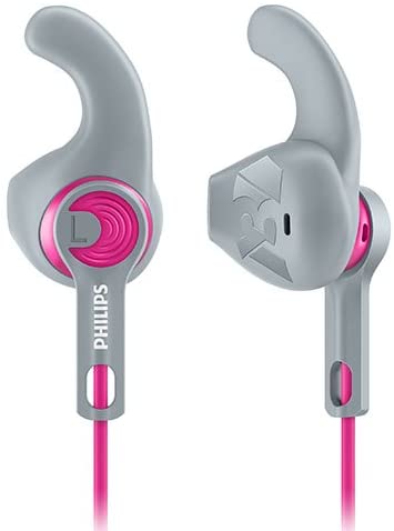 Philips SHQ1300PK/27 ActionFit Sports Headphones, Pink