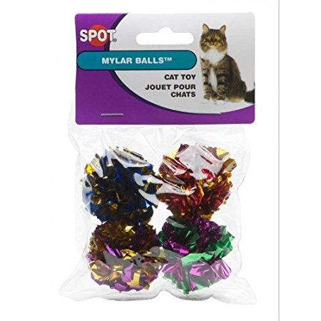 Spot Mylar Balls Cat Toys