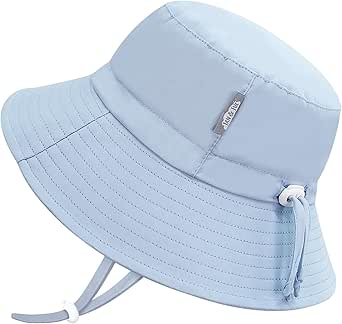 JAN & JUL Grow-with-Me Cotton Bucket Sun-Hat for Baby and Kids